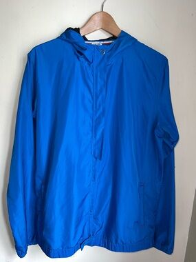 Diesel Blue Windbreaker Jacket